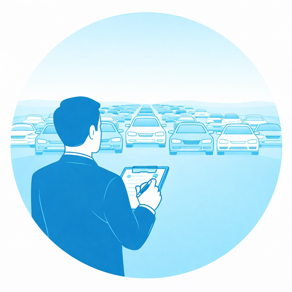 Equipo revisando indicadores de administración de flotas